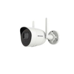 TELECAMERA HIKVISION IP MINIBULLET DS-2CV2041G2-IDW - 2.8MM, 4 MPX, IR 30 MT, H265+, IP66, WDR 120DB, MICROSD, WIFI, AUDIO