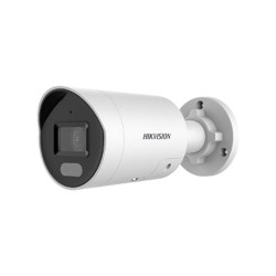 TELECAMERA HIKVISION IP MINIBULLET DS-2CD2047G2-LU/SL - ACUSENSE, COLORVU, 2.8MM, 4 MPX, IR 40 MT, H265+, POE, IP67, WDR 130DB, 