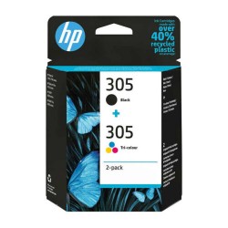 MULTIPACK HP 305 NERO E 305 COLORE ORIGINALE