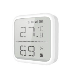 RILEVATORE TEMPERATURA HIKVISION AX PRO DS-PDTPH-E-WE - SONDA, TERMOSTATO