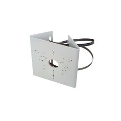 ADATTATORE DA PALO HIKVISION DS-1275ZJ-MINI IN ALLUMINIO - BIANCO