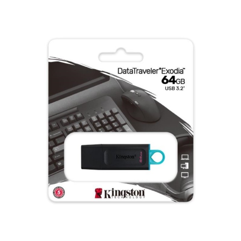 PEN DRIVE KINGSTON DTX/64GB USB 3.2