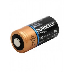 BATTERIA AL LITIO DURACELL CR123A - 3V