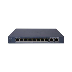 SWITCH POE HIKVISION DS-3E1510P-EI/M - 8 PORTE POE + 2 UPLINK 10/100/1000 MBPS - 60W