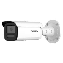 TELECAMERA HIKVISION IP BULLET DS-2CD2T86G2-4I - ACUSENSE, 2.8MM, 8 MPX 4K, IR 80 MT, H265+, POE, 12W, IP67, WDR 120DB, MICROSD