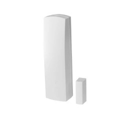 CONTATTO MAGNETICO AMC CU800 PER PORTE/FINESTRE - RADIO, INGRESSO CONTATTO ESTERNO, TAPPARELLE, BIANCO