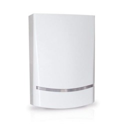 SIRENA ESTERNA AMC SRL800 - RADIO, 100 DB, STATO IMPIANTO, BIANCO E ROSSO