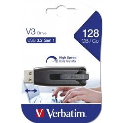 PEN DRIVE VERBATIM V3 128GB USB 3.2 49189