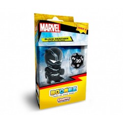 ACTION FIGURE MARVEL BOOMEZ WAVE 4 BLACK PANTHER GLOW IN THE DARK - 4.5CM, BOXED EDITION