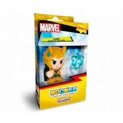 ACTION FIGURE MARVEL BOOMEZ WAVE 4 LOKI GLOW IN THE DARK - 4.5CM, BOXED EDITION