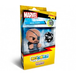 ACTION FIGURE MARVEL BOOMEZ WAVE 4 NICK FURY - 4.5CM, BOXED EDITION