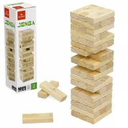GIOCO DA TAVOLO DAL NEGRO TORRE - LEGNO, JENGA