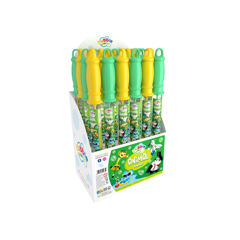 BACCHETTA BOLLE DI SAPONE DULCOP ANIMALI