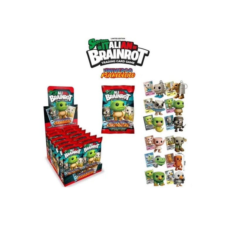 BUSTINA DYNIT SKIFIDOL BRAINROT PORTACHIAVI 3D