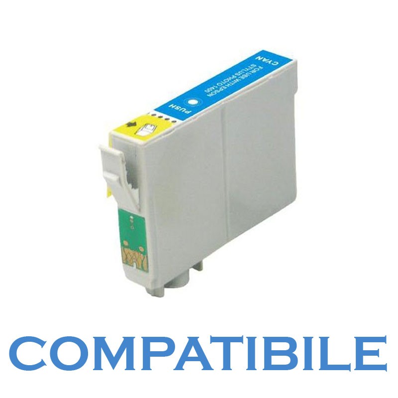 CARTUCCIA EPSON T0612 CIANO COMPATIBILE