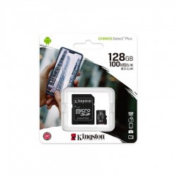 MEMORY CARD KINGSTON MICROSD SDCS2/128GB - ADATTATORE