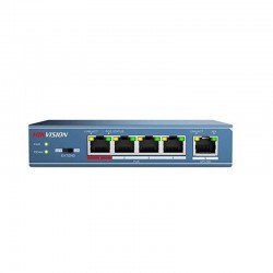 SWITCH POE HIKVISION DS-3E0105P-E - 4 PORTE POE + 1 UPLINK 10/100 MBPS - 60W