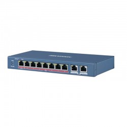 SWITCH POE HIKVISION DS-3E0310HP-E - 8 PORTE POE + 2 UPLINK 10/100 MBPS - 110W