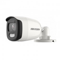 TELECAMERA HIKVISION HD MINIBULLET DS-2CE10HFT-F - COLORVU, 3.6MM, 4IN1, 5 MPX, IR 20 MT, IP67, WDR 130DB