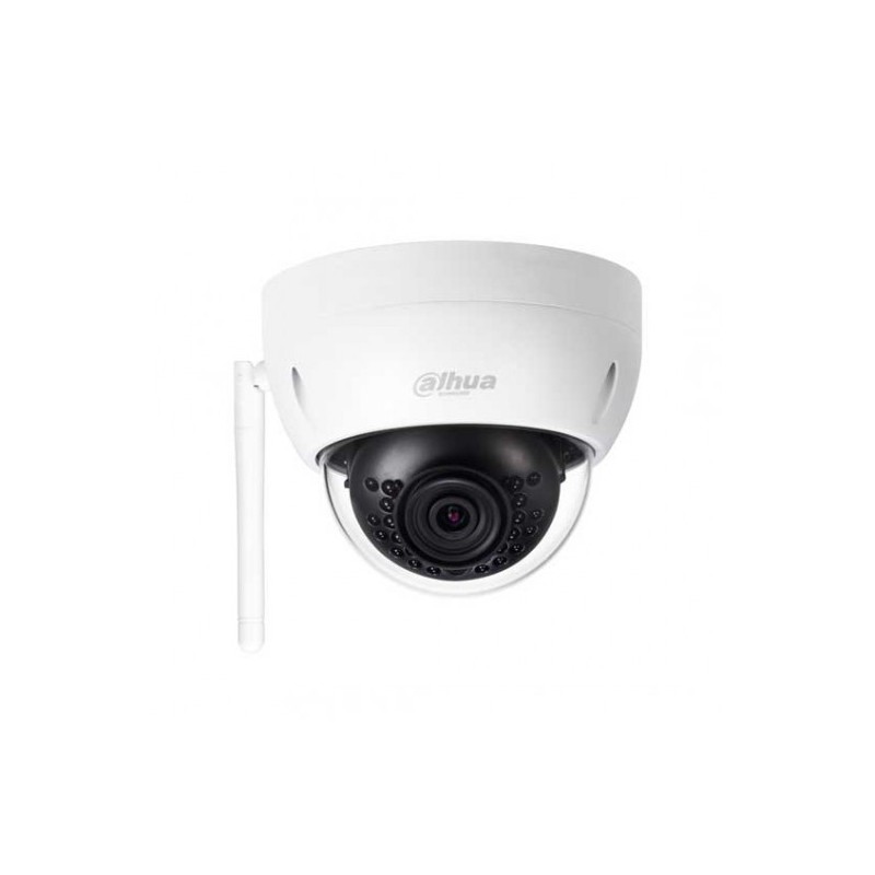 TELECAMERA DAHUA IP MINIDOME IPC-HDBW1435E-W - 2.8MM, 4 MPX, IR 30 MT, H265, IP67, IK10, D-WDR, MICROSD, WIFI, ELDES