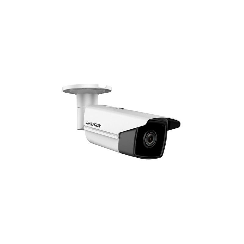 TELECAMERA HIKVISION IP BULLET DS-2CD2T45FWD-I8 - 2.8MM, 4 MPX, IR 80 MT, H265+, POE, IP67, WDR 120DB, MICROSD