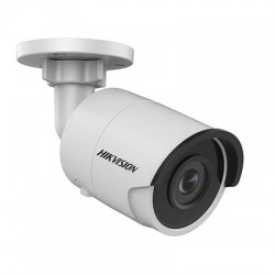 TELECAMERA HIKVISION IP MINIBULLET DS-2CD2045FWD-I - 2.8MM, 4 MPX, IR 30 MT, H265+, POE, IP67, WDR120 DB, MICROSD