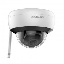 TELECAMERA HIKVISION IP MINIDOME DS-2CD2141G1-IDW1 - 2.8MM, 4 MPX, IR 30 MT, H265+, IP66, D-WDR, MICROSD, WIFI