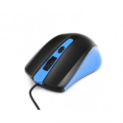 MOUSE OMEGA BLU NERO USB OTTICO OM05BL