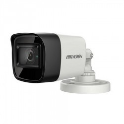 TELECAMERA HIKVISION HD MINIBULLET DS-2CE16H0T-ITF - 2.4MM, 4IN1, 5 MPX, IR 20 MT, IP67, D-WDR