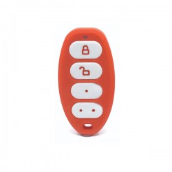 TELECOMANDO ELDES KEYBOB - RADIO, 4 TASTI, ROSSO