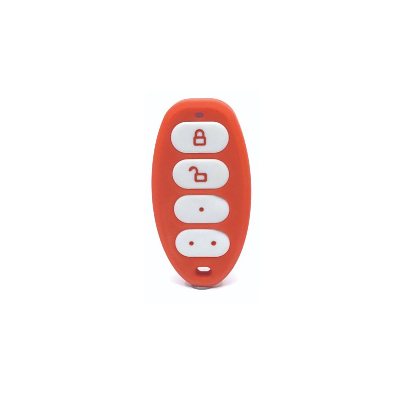 TELECOMANDO ELDES KEYBOB - RADIO, 4 TASTI, ROSSO