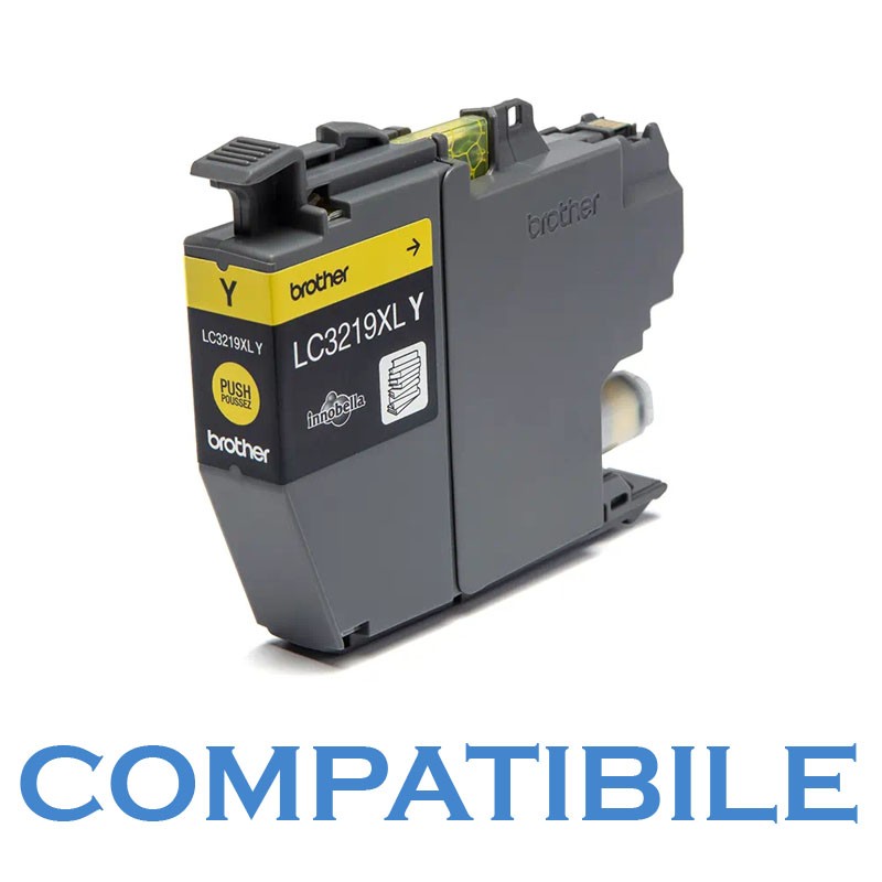 CARTUCCIA BROTHER LC-3219XLY GIALLO COMPATIBILE