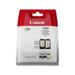 MULTIPACK CANON PG-545 NERO E CL-546 COLORE ORIGINALE