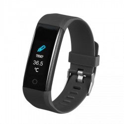 SMARTWATCH CELLY BUDDYHRTHERMO - FITNESS TRACKER, LCD, GPS, IP67, NERO, COMPATIBILE CON IOS E ANDROID