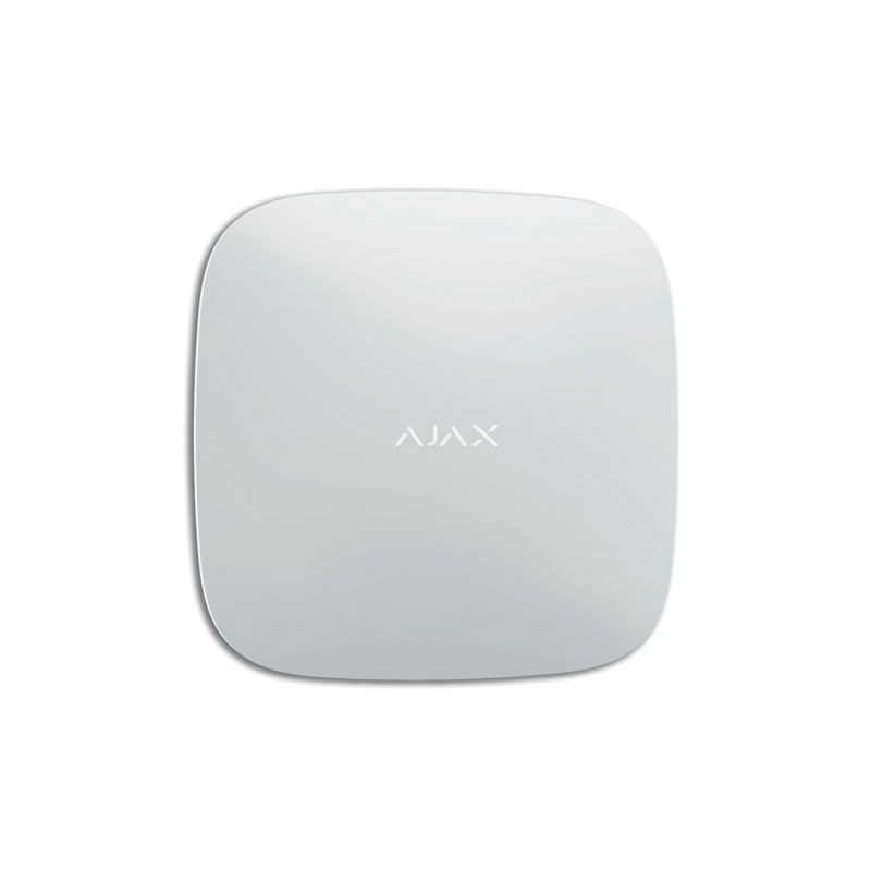 CENTRALE AJAX HUB 2 PLUS - SOLO RADIO, GSM, 3G, 4G/LTE, DUALSIM, ETHERNET, WIFI, RICEZIONE RIVELATORE MOTIONCAM, BIANCO