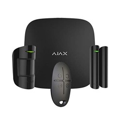 KIT DI ALLARME AJAX COMPOSTO DA CENTRALE HUB (GSM + ETHERNET), RIVELATORE MOTIONPROTECT, CONTATTO MAGNETICO PER PORTE E FINESTRE