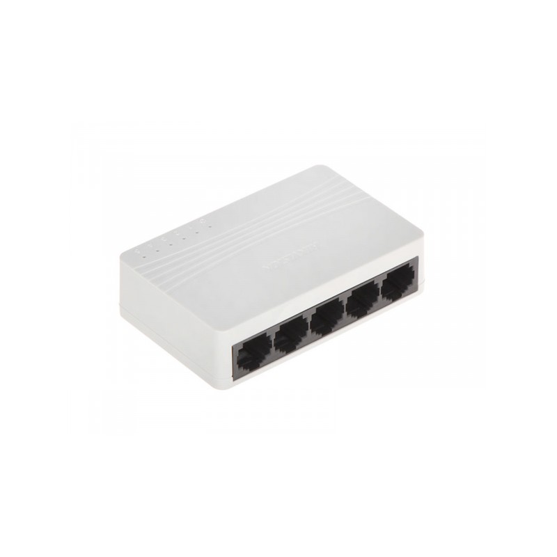 SWITCH HIKVISION DS-3E0105D-E - 5 PORTE, 10/100 MBPS