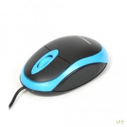 MOUSE OMEGA BLU NERO USB OTTICO OM06VBL