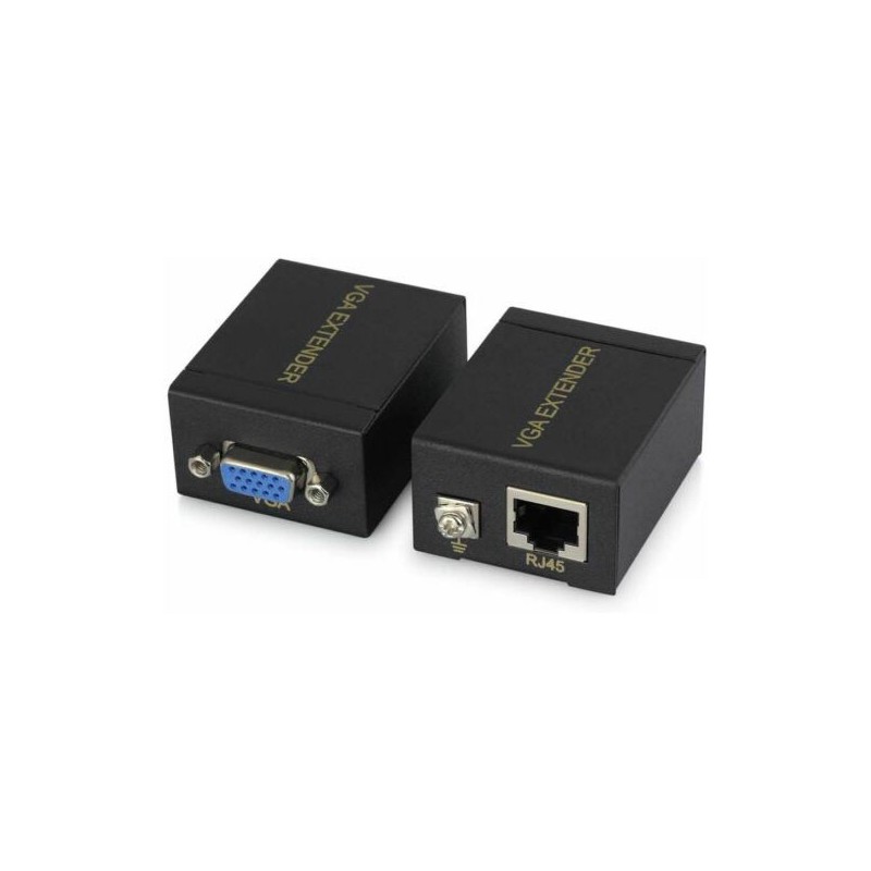 EXTENDER VGA FINO A 60 MT - CAVO ETHERNET CAT5E / CAT6