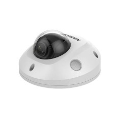 TELECAMERA HIKVISION IP MINIDOME COMPATTA DS-2CD2543G0-IS - 2.8MM, 4 MPX, IR 10 MT, H265+, POE, IP66, IK08, WDR 120DB, MICROSD, 